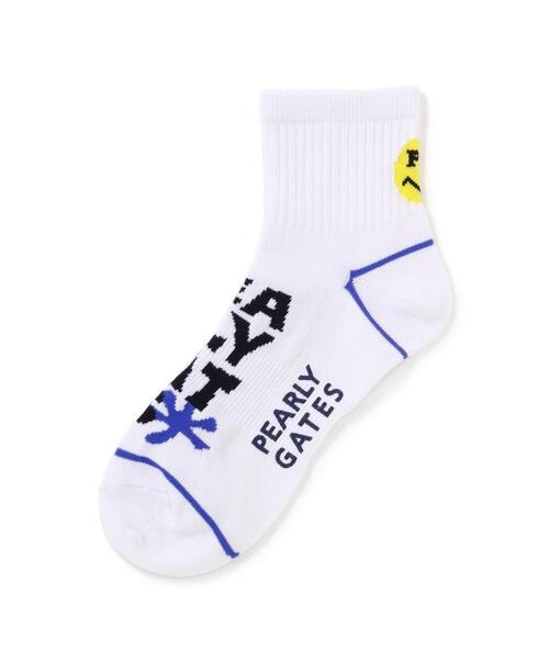 パーリーゲイツ(PEARLY GATES) BIGロゴショートソックス