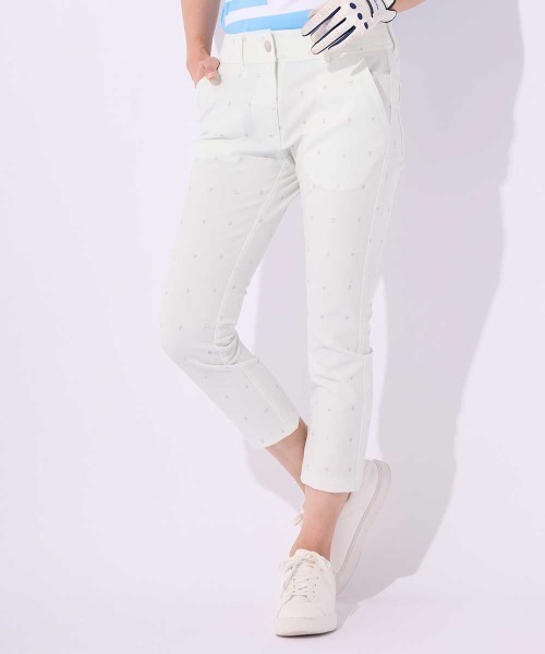 マリクレール(marie claire) レディースストレッチロングパンツ ゴルフ