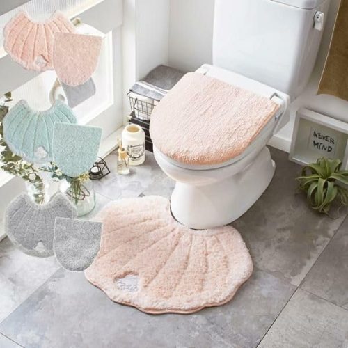 ロマンティックプリンセス メリージェラート トイレマット＆ふた 同色２点セット szc_0000220