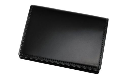 キプリス(CYPRIS) 通しマチ名刺入れ コードバン&ルーガショルダー