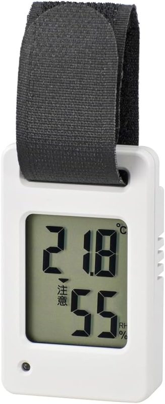 オーム電機(OHM) ポータブルデジタル温湿度計 TEM-801