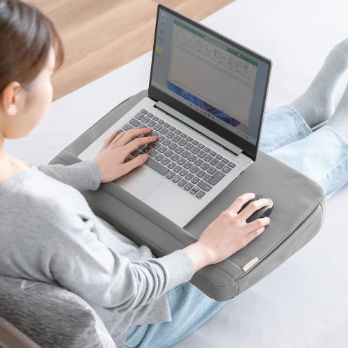 サンワサプライ(SANWA SUPPLY) 膝上テーブル 200-HUS018GY