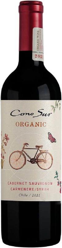 コノスル オーガニック カベルネ・ソーヴィニヨン カルメネール シラー