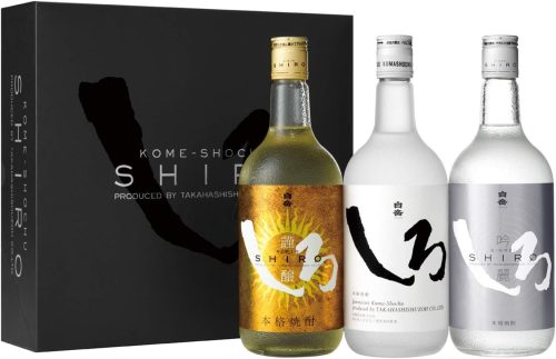 高橋酒造 金銀しろ 25度 720ml 3本入りギフトセット