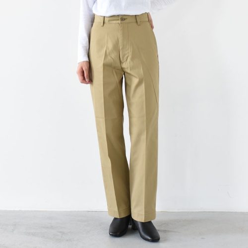 シンゾーン(THE SHINZONE) WASHED HIGH WAIST CHINO PANTS
