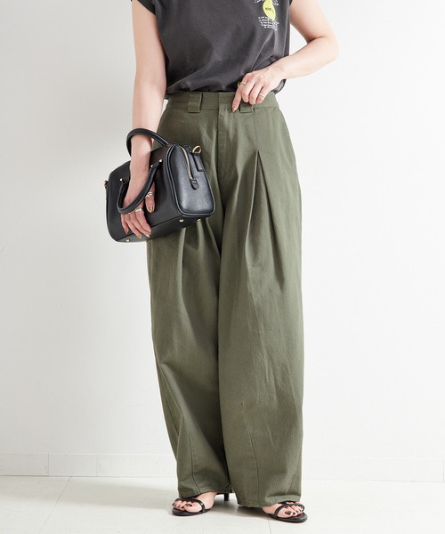 ベーセーストック(B.C STOCK) ウォッシャブル ヘビードリルタックバギーチノ