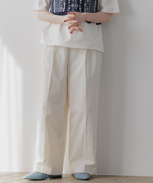 ニコアンド(niko and...) ボーイズクラフトチノパンツ