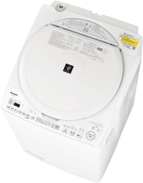シャープ(SHARP) 縦型乾燥洗濯機 ES-TX8J