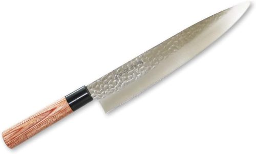 関兼常 兼常作 ステン1K6 槌目磨き 牛刀 KC-958