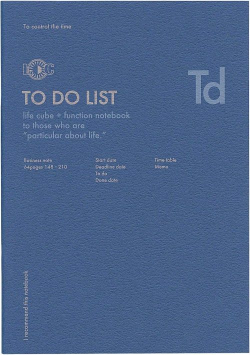 ラダイト(Luddite) ファンクションノート TO DO LIST ユナイテッドビーズ LDNT-A5F-11