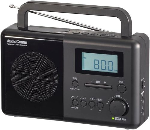 オーム電機(OHM) AudioComm PLLポータブルラジオ AM/FM/ラジオNIKKEI RAD-T570N