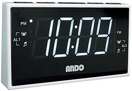 アンドーインターナショナル 見やすい!クロックラジオ RK14-895PZ