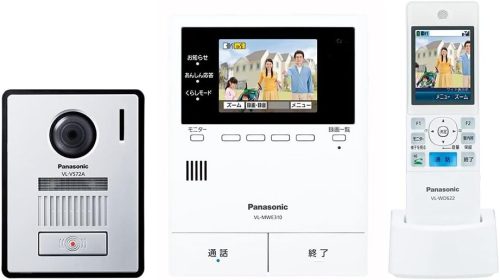 パナソニック(Panasonic) ワイヤレスモニター付テレビドアホン 電源コード式 VL-SWE310KFA