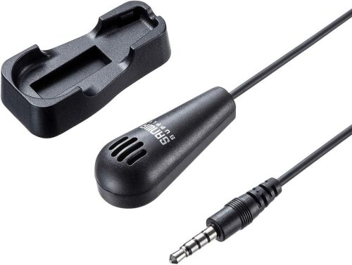 サンワサプライ(SANWA SUPPLY) クリップ付きPCマイク MM-MCF03BK