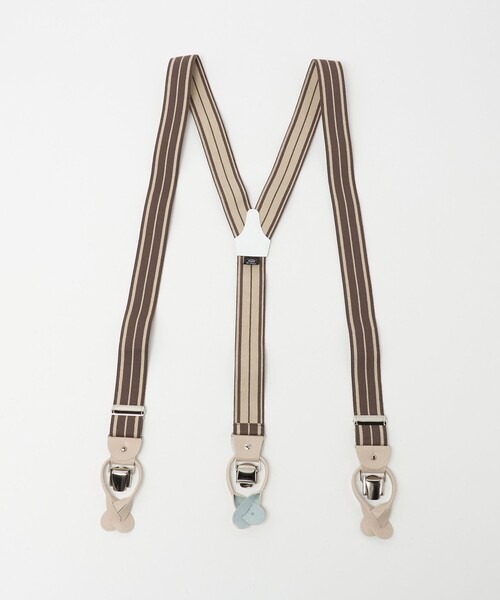 ユナイテッドアローズ(UNITED ARROWS) ストライプ サスペンダー