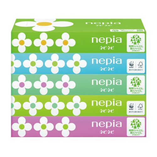 王子ネピア ネピネピ ティシュ 150組5コパック