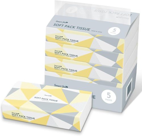 アイリスオーヤマ(IRIS OHYAMA) ティッシュ ソフトパック 150組 5パック