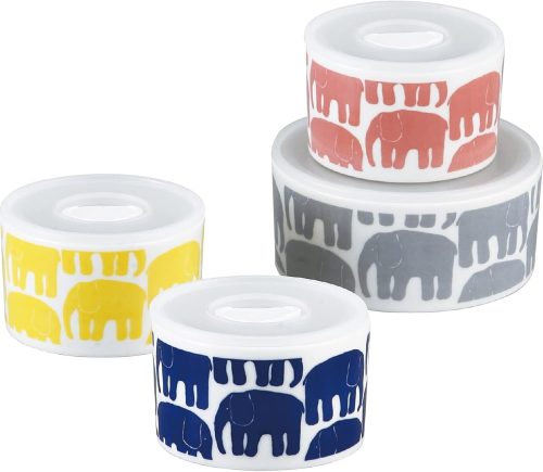 フィンレイソン(Finlayson) 角皿 5枚組 オッソ エレファンティ コロナ タイミ ポップ YKKPLFIN40N57-F-F