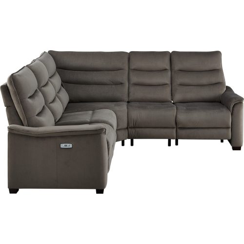 ニトリ(NITORI) 布張りコーナーソファ5点セット電動リクライニング 2190300030154