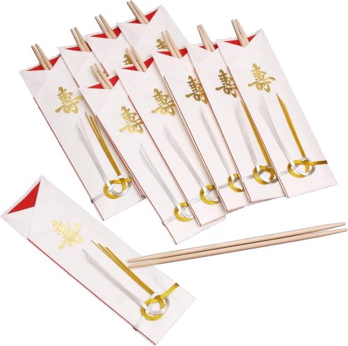 酒井産業 国産 ひのき祝い箸 寿 10膳組