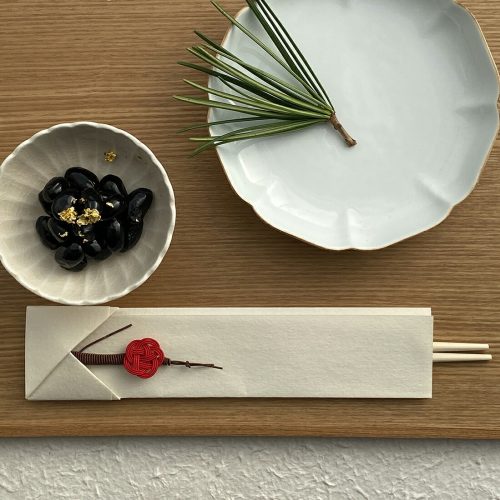 ADVAITA 箸置付き祝箸 松竹梅 HMZ-A1-G3