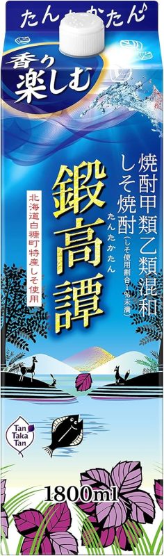 合同酒精 しそ焼酎 鍛高譚