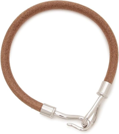 エルメス(HERMES) レザーブレスレット ジャンボH