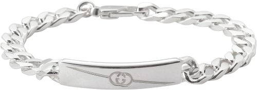 グッチ(GUCCI) ダイアゴナル インターロッキングG ブレスレット