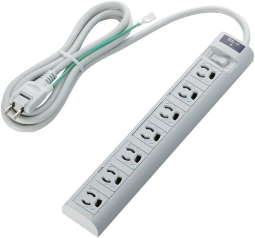 エレコム(ELECOM) 電源タップ T-T05-3720LG/RS