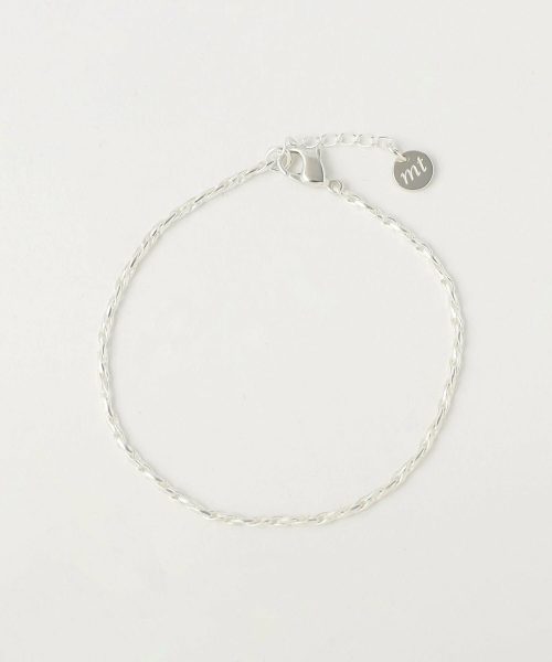 ビューティアンドユース ユナイテッドアローズ(BEAUTY&YOUTH UNITED ARROWS) シルバー925 ツイストブレスレット M