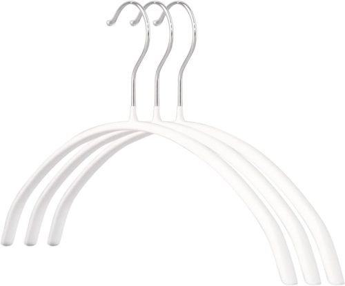 シンコハンガー(Shinkohanger) モノクローゼット ニットハンガーノンスリップ 3本組