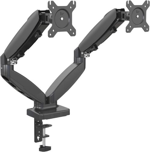 E-WIN モニターアーム デュアル ダブル MAD-BK