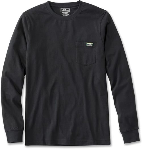 エルエルビーン(L.L.Bean) メンズ ジャパン・フィット ケアフリー・アンシュリンカブル・ティ カタディン・ラベル ジャパン・フィット