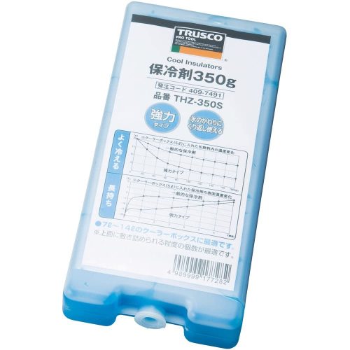トラスコ中山(TRUSCO) 保冷剤 350g 強冷タイプ THZ350S