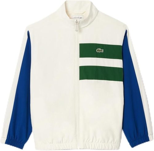 ラコステ(LACOSTE) アシンメトリーパネルボーダートラックジャケット
