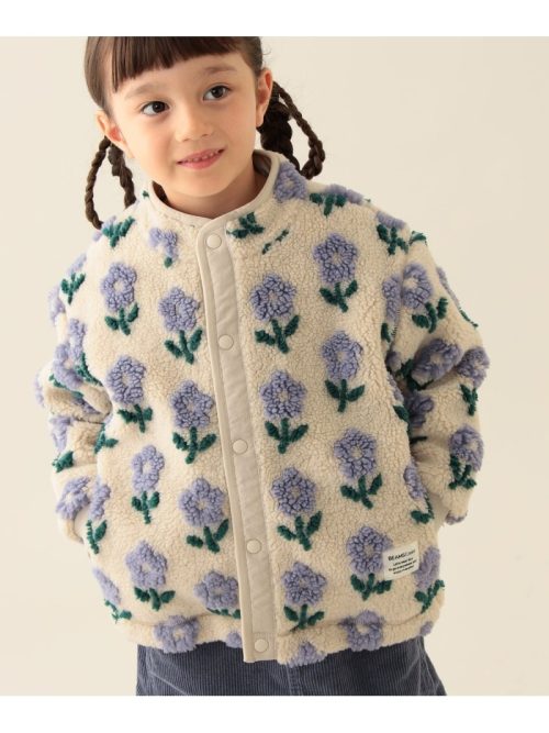 ビームスミニ(BEAMS mini) ジャカード ボア ブルゾン 2025FW