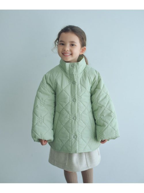 ユナイテッドアローズ グリーンレーベルリラクシング(UNITED ARROWS green label relaxing) フラワーキルト ブルゾン