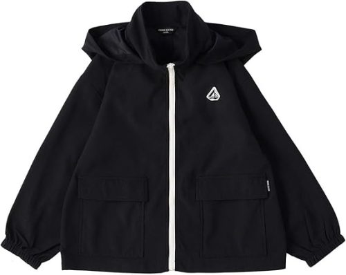 コムサイズム(COMME CA ISM) フード付き タフタブルゾン