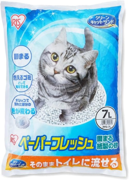 アイリスオーヤマ(IRIS OHYAMA) 猫砂 ペーパーフレッシュ 7L PFC-7L