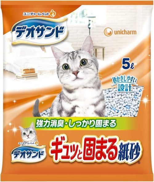 ユニチャーム デオサンド 紙砂 5L