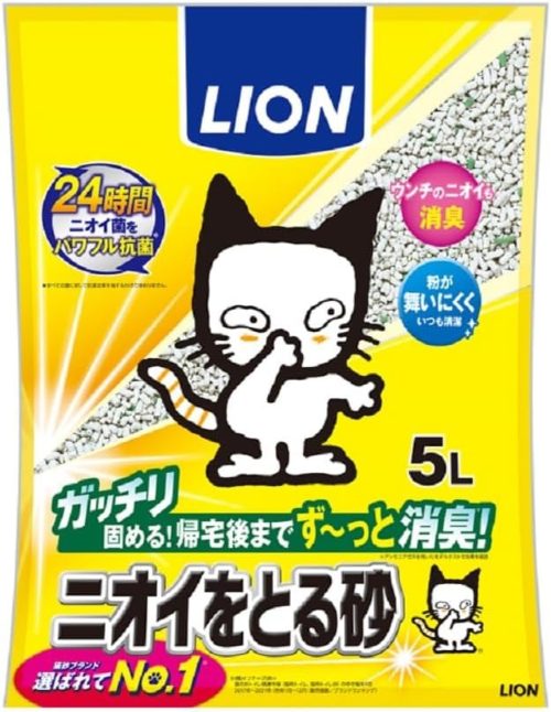 ライオン (LION) ニオイをとる砂 5L
