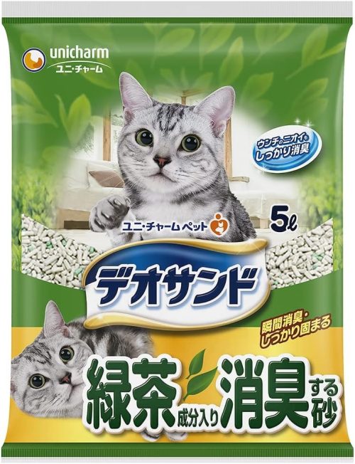 ユニ・チャーム デオサンド 緑茶成分入り消臭する砂