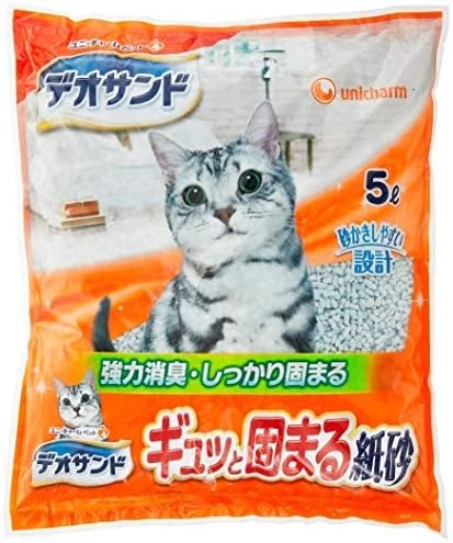 ユニ・チャーム デオサンド ギュッと固まる紙砂