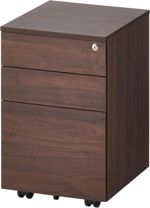 オフィスコム ALシリーズ 3段モバイルワゴン シリンダー錠 OC-WG-YM03-C