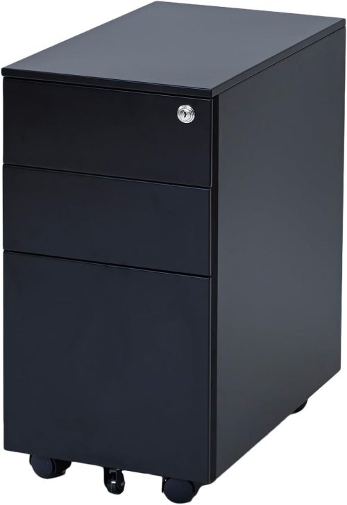 山善(YAMAZEN) デスクワゴン 3段 RKD-30