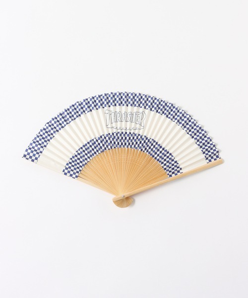 スラッシャー(THRASHER) 扇子 × LOGO