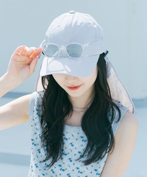 スメリー(SMELLY) 撥水/UVカット サンシェードキャップ