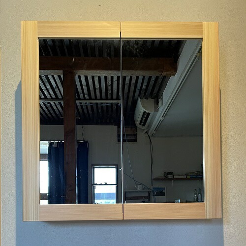 橋本工作室 ミラーキャビネット 洗面収納棚