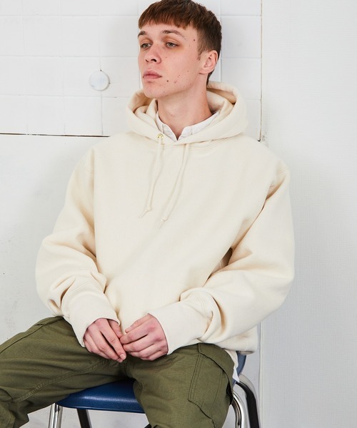 キャンバー(CAMBER) 12OZ CROSS-KNIT PULLOVER HOODED