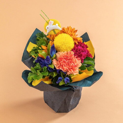 日比谷花壇 日比谷花壇 そのまま飾れるブーケ お月様とうさぎ